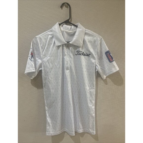 TTitleis.t Cup Color Light Blue Polo Shirt Size Small 1/4 Zip - Picture 1 of 11